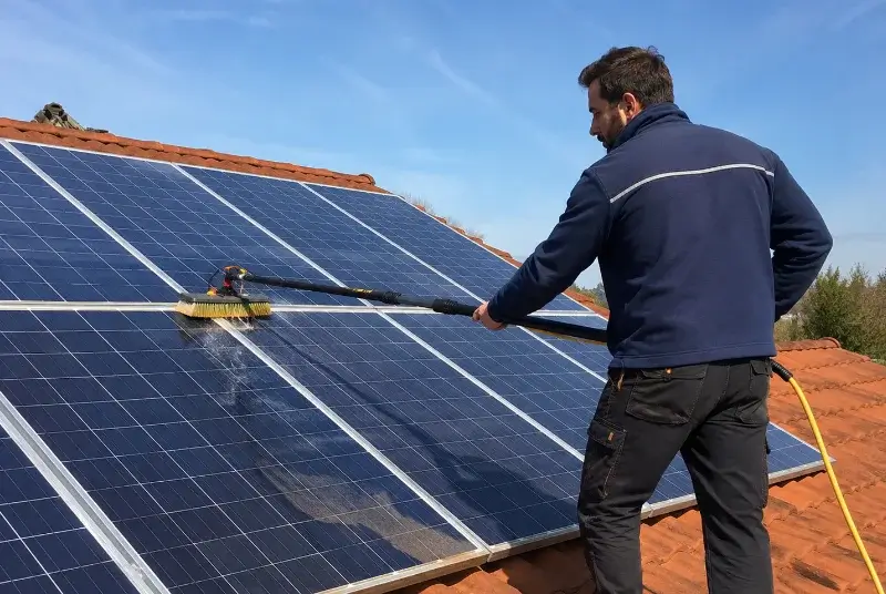 Nettoyage et entretien de panneaux solaires à Flers-en-Escrebieux